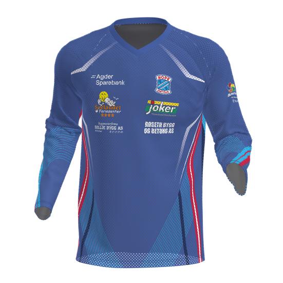 Basic Mesh Langermet Orienteringstrøye Junior (8960720568595)