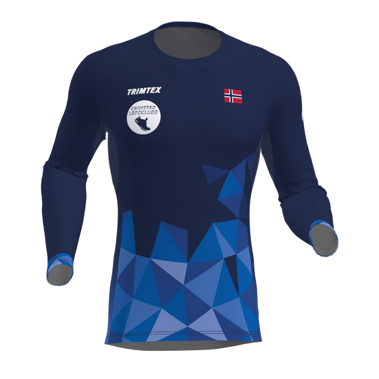 Fast T-Skjorte LS Herre