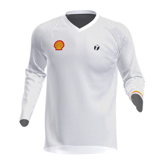 Basic Mesh O-Shirt LS Men