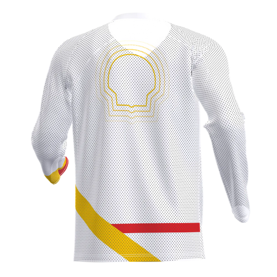 Basic Mesh O-Shirt LS Men