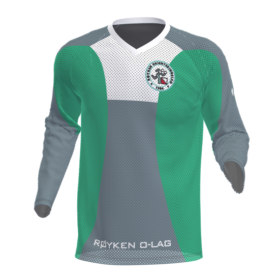 Basic Mesh Langermet Orienteringstrøye Junior (9253116510483)