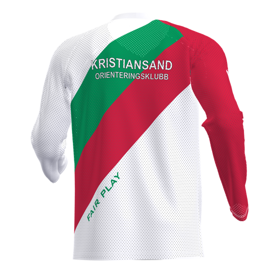Basic Mesh Langermet Orienteringstrøye Junior (8761203458323)
