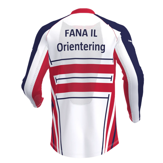 Trail Langermet Orienteringstrøye Dame